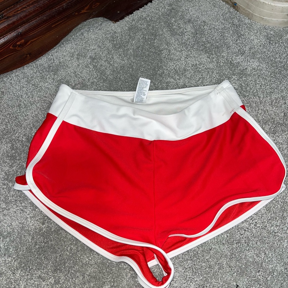 Old Navy Red and White Shorts